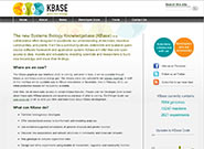 Screen shot of KBase documentation site